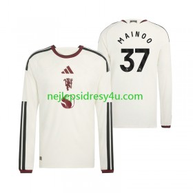 Fotbalový Dres Manchester United Kobbie Mainoo 37 Alternativní 2026/27 Dlouhý Rukáv